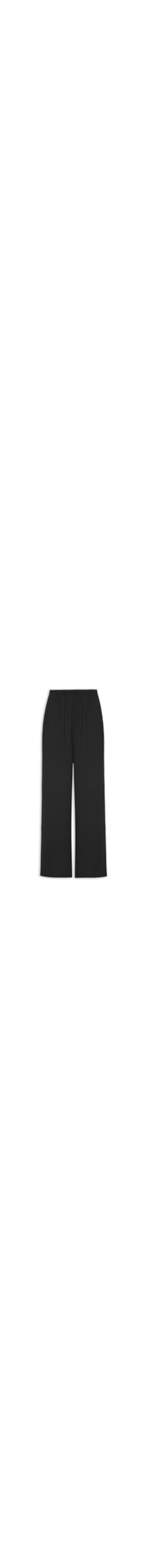 Calça Feminina Pantalona Listras - Preto
