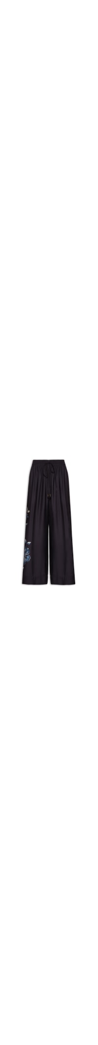 Calça Feminina Pantalona Luz do Luar - Preto