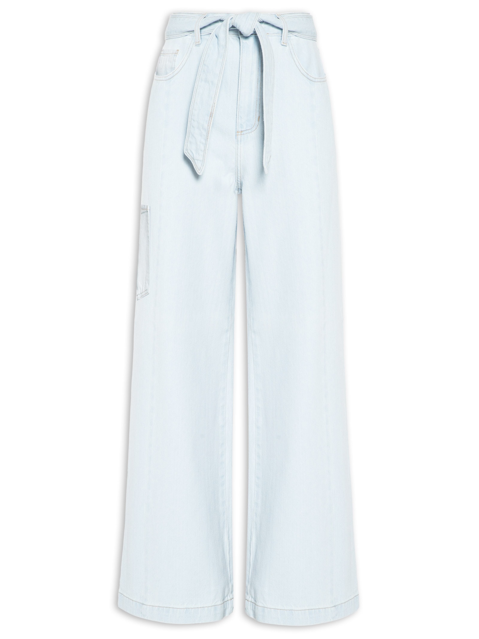 Calça Feminina Pantalona Malu Azul Le Lis