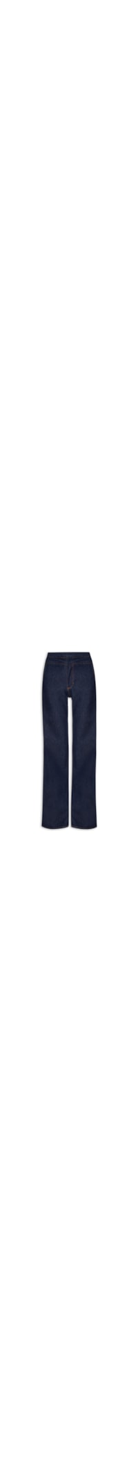 Calça Feminina Pantalona Martinha Escura - Azul