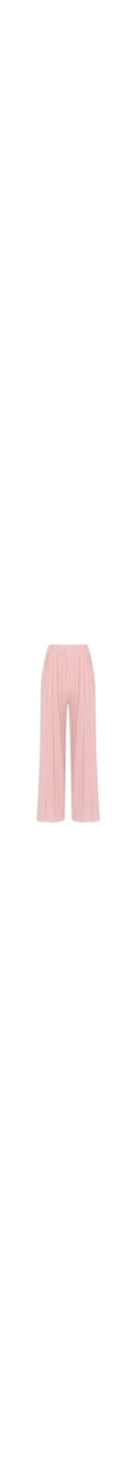 Calça Feminina Pantalona Plissada - Rosa