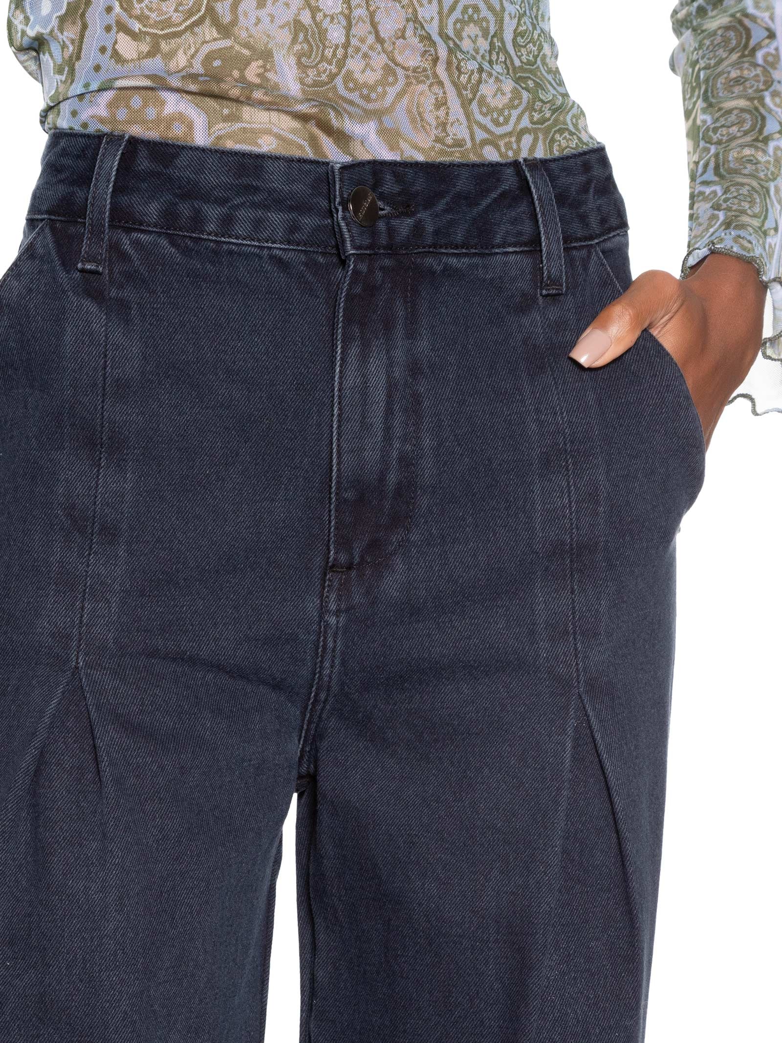 Calça Feminina Pantalona Portia Azul Le Lis