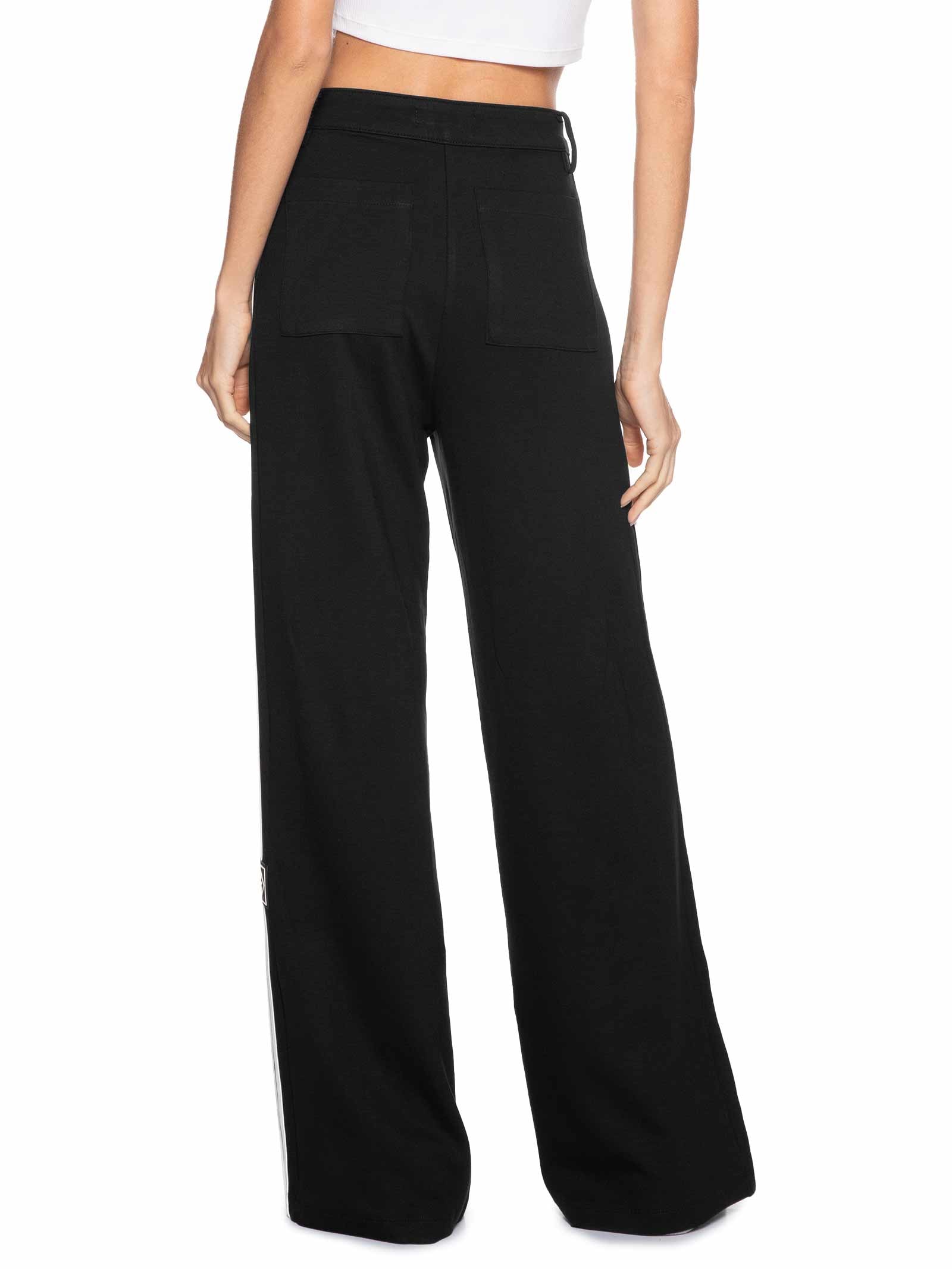 Calça Feminina Pantalona Preto Forum + Adidas