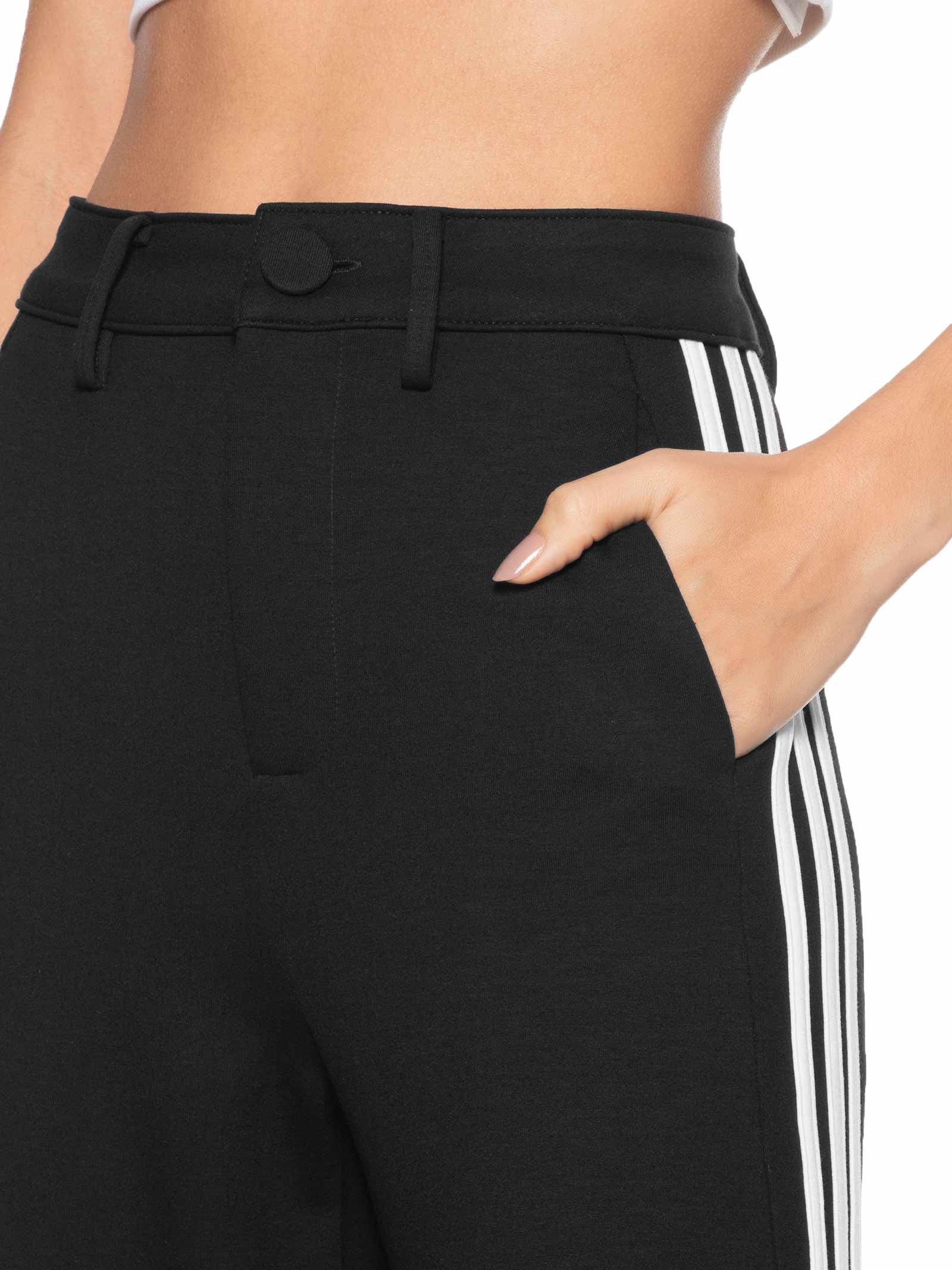 Calça Feminina Pantalona Preto Forum + Adidas
