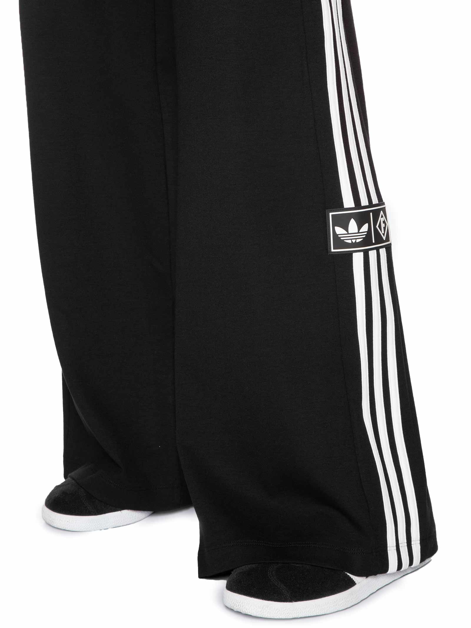 Calça Feminina Pantalona Preto Forum + Adidas