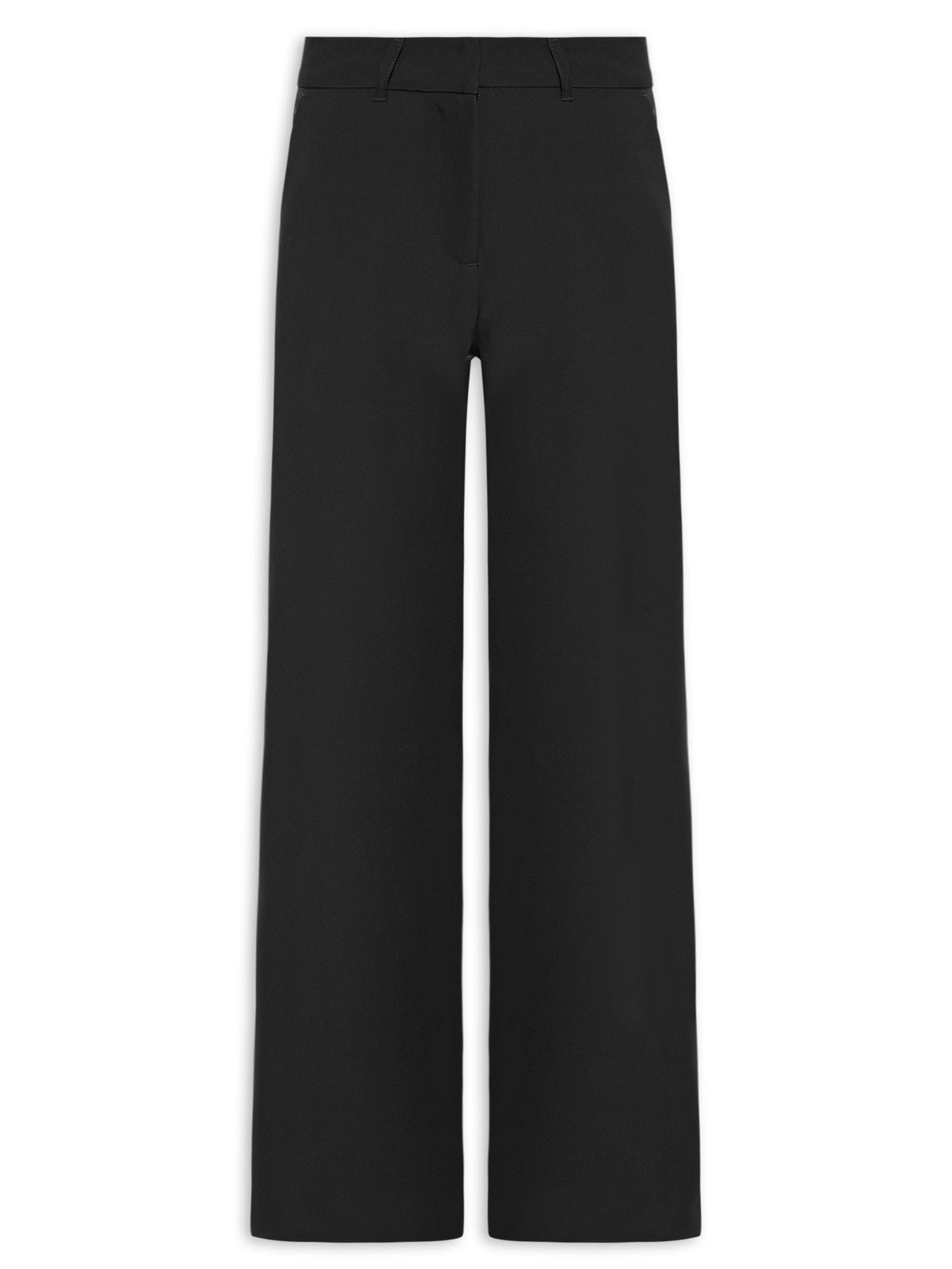 Calça Feminina Pantalona Preto Basiq