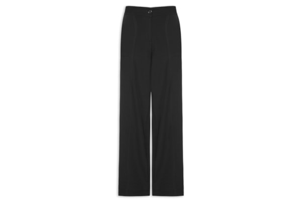 Calça Feminina Pantalona Social - Preto