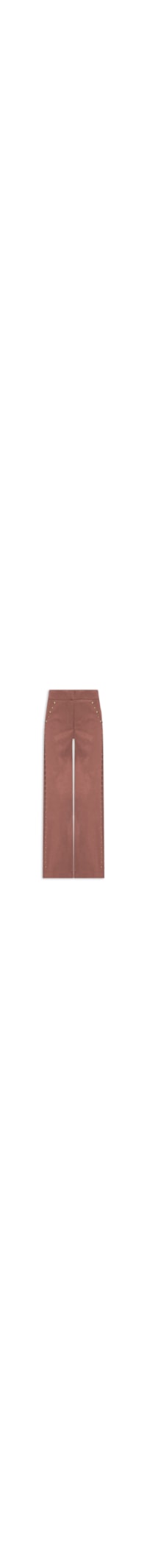 Calça Feminina Pantalona Tachas - Rosa