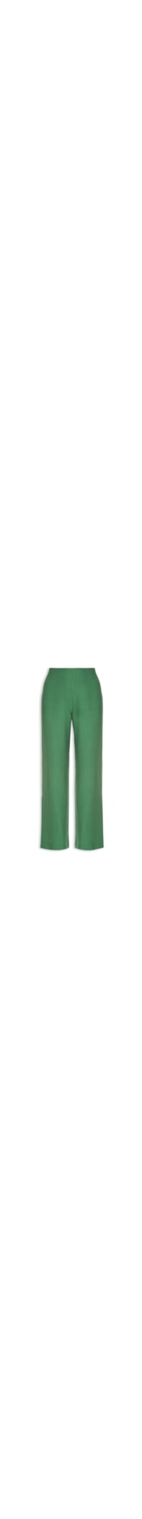 Calça Feminina Pantalona Texturizada - Verde