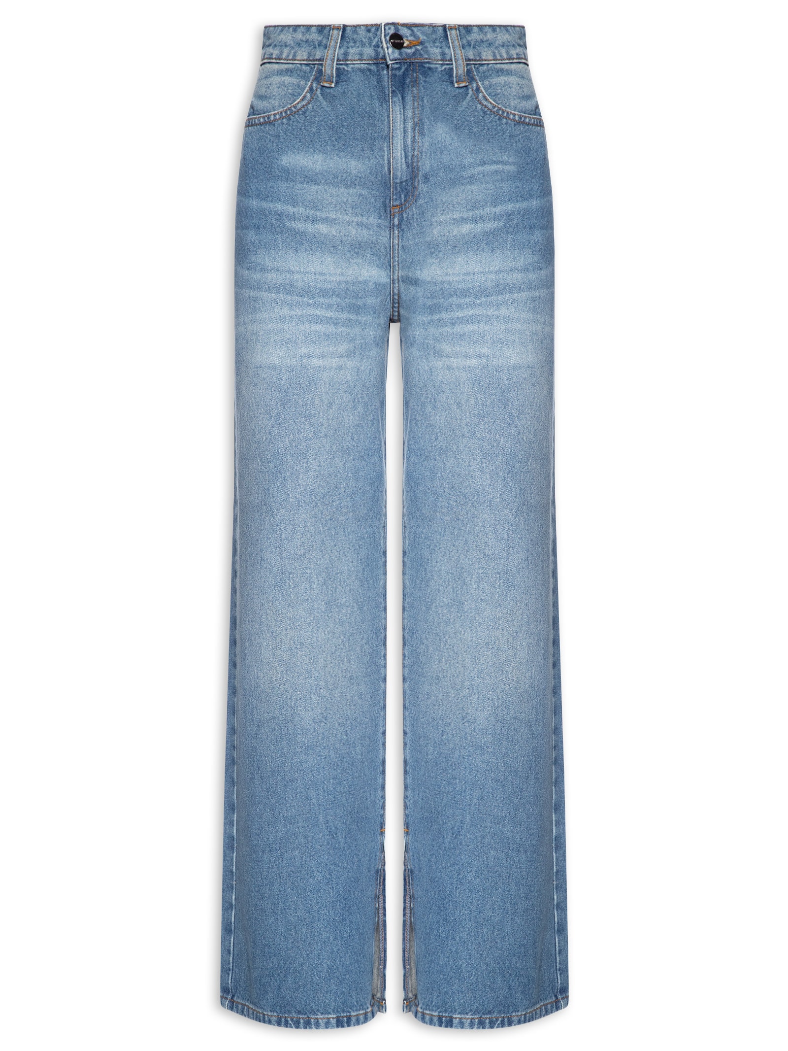 Calça Feminina Pantalona Thaline Azul Le Lis