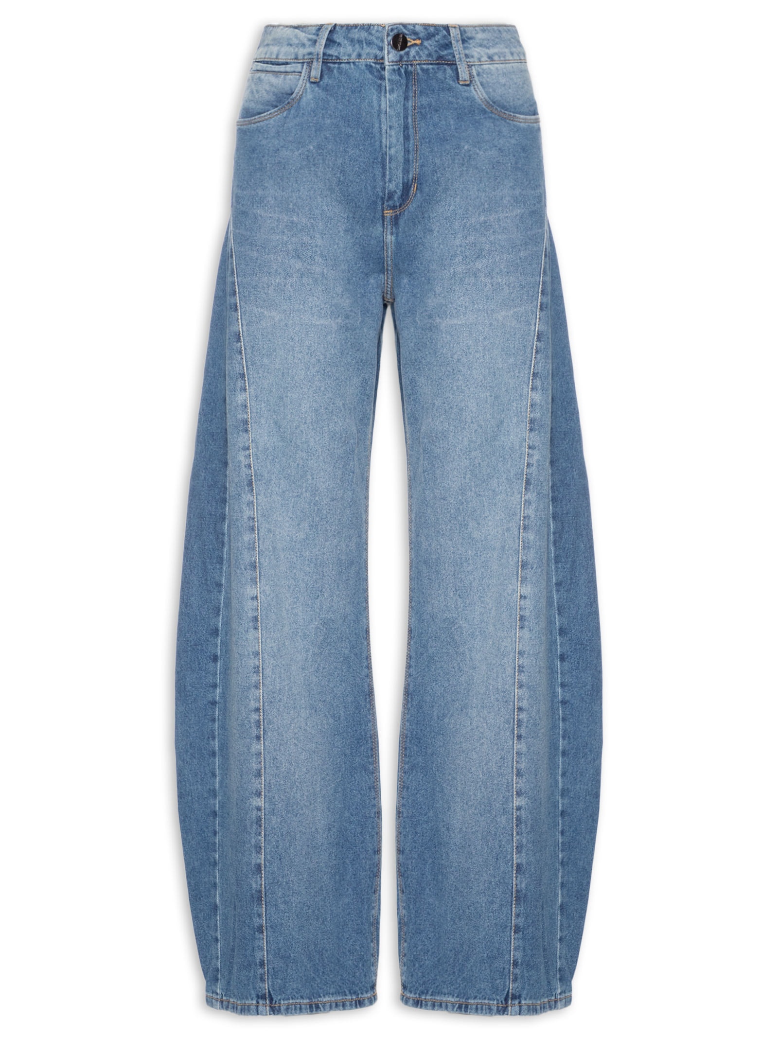 Calça Feminina Pantalona Tulia Azul Le Lis