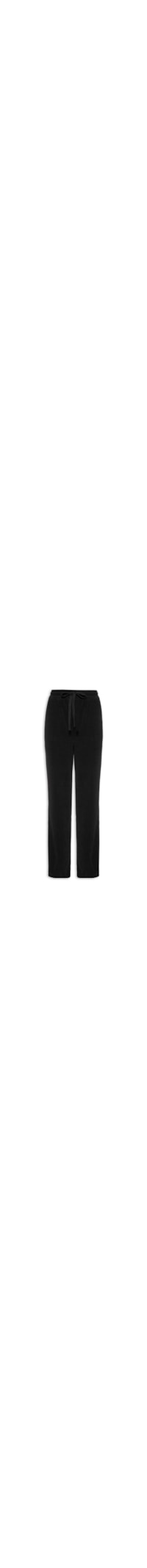 Calça Feminina Pantalona Veludo - Preto