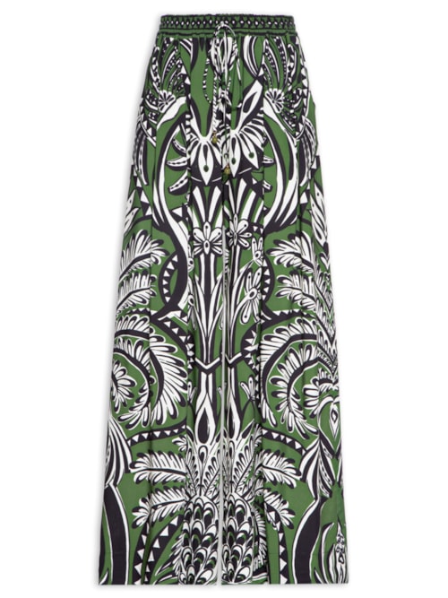 Calça Feminina Pantalona – Verde