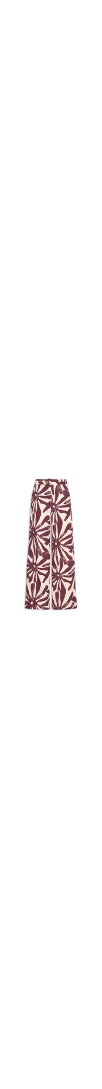 Calça Feminina Pantalona - Vermelho