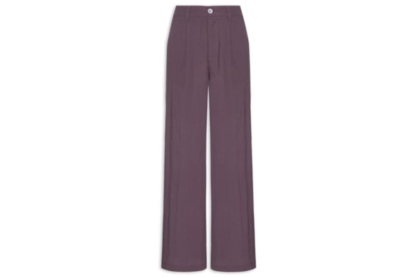 Calça Feminina Pantalona - Vermelho