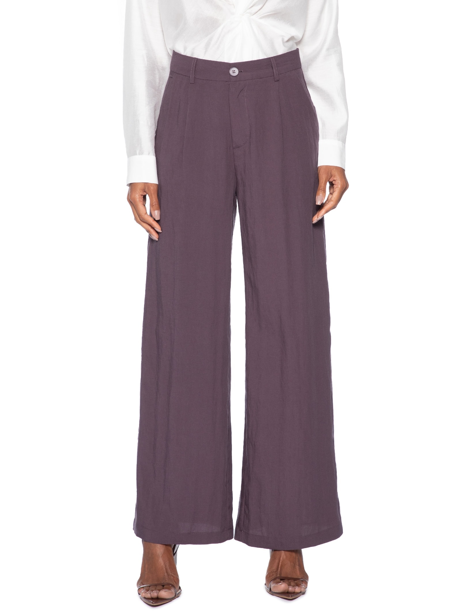 Calça Feminina Pantalona Vermelho '2Essential