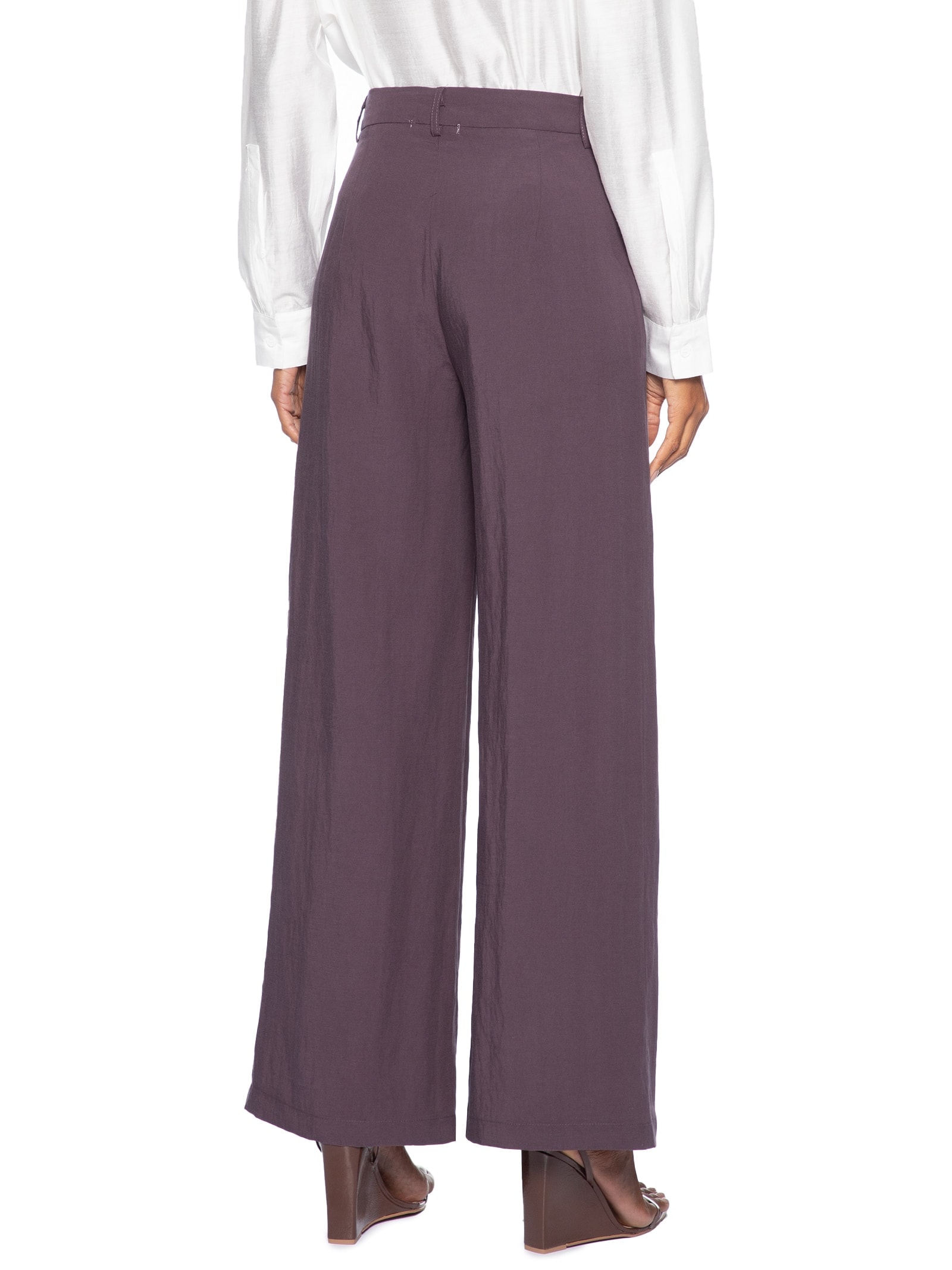 Calça Feminina Pantalona Vermelho '2Essential