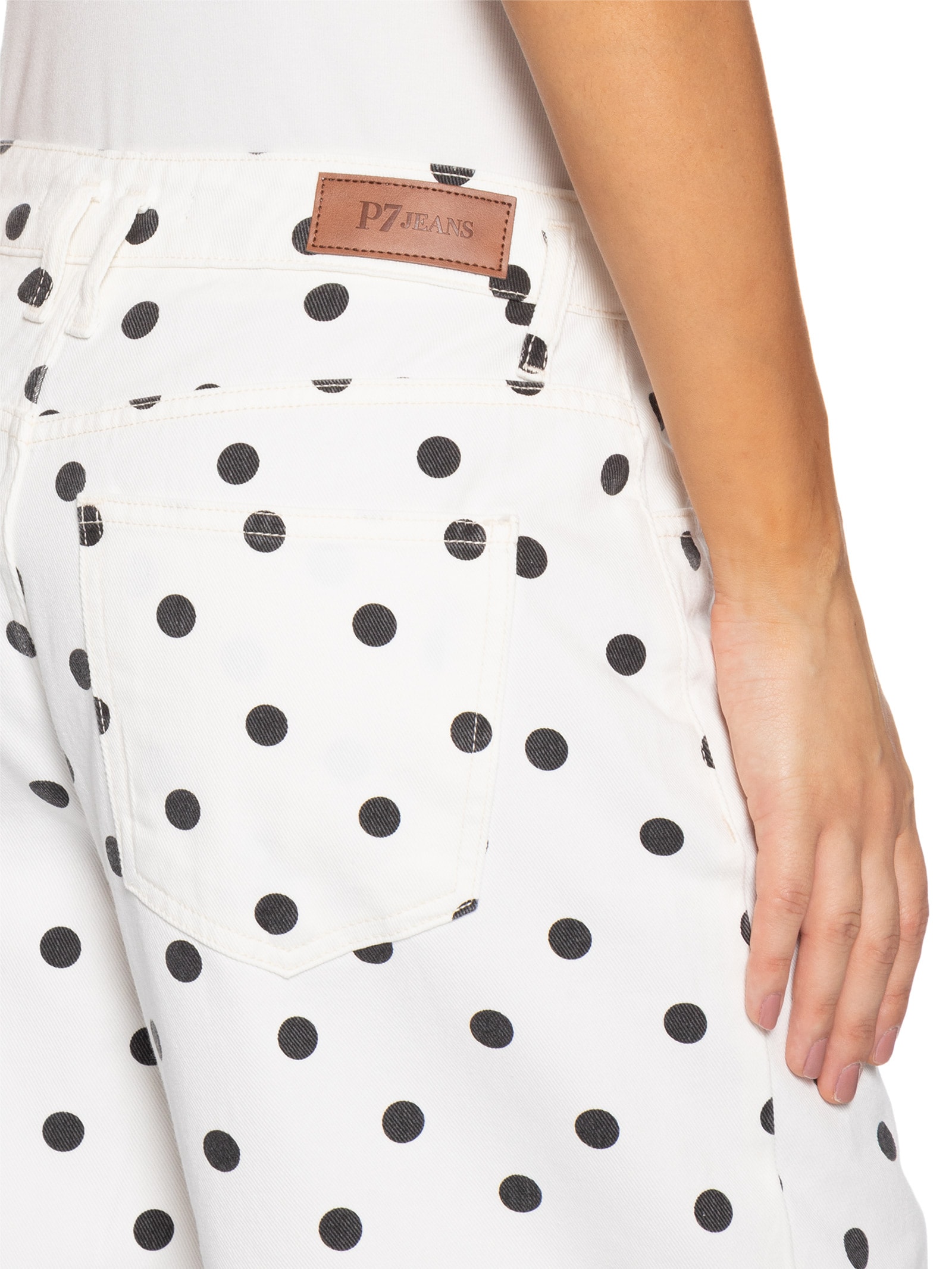 Calça Feminina Paola – Branco P7 Jeans