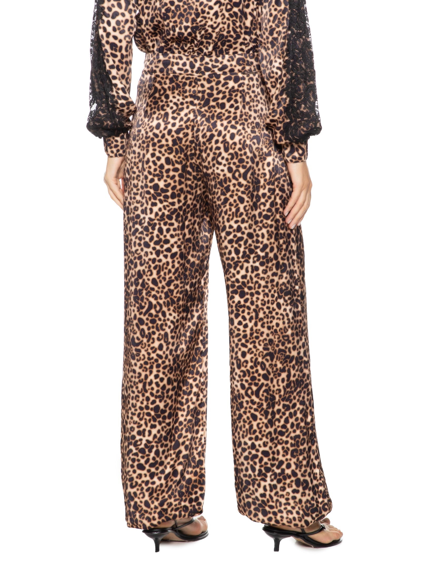 Calça Feminina Parachute Cintura Alta Animal Print  My Favorite Things