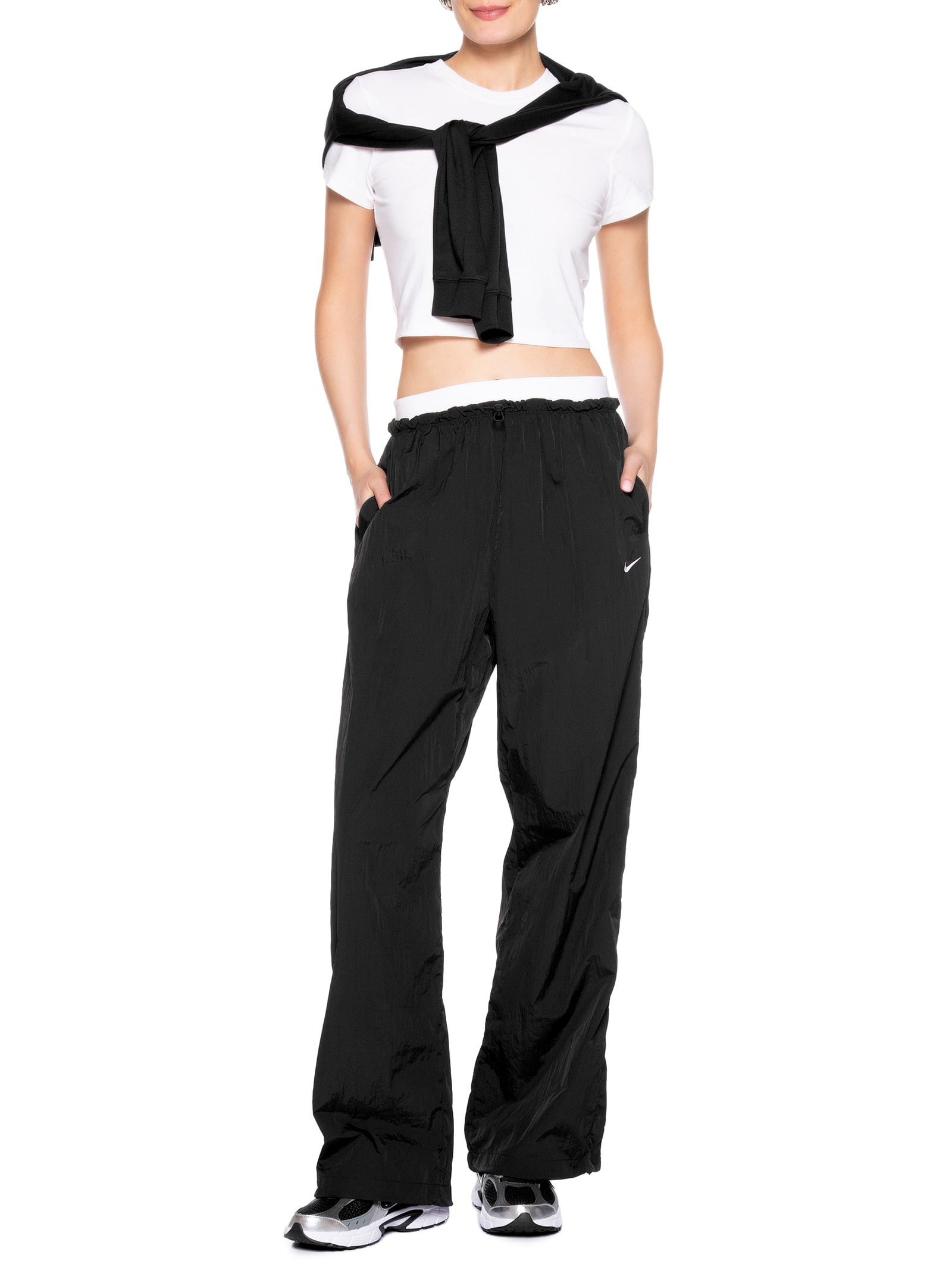 Calça Feminina Parachute Preto Nike