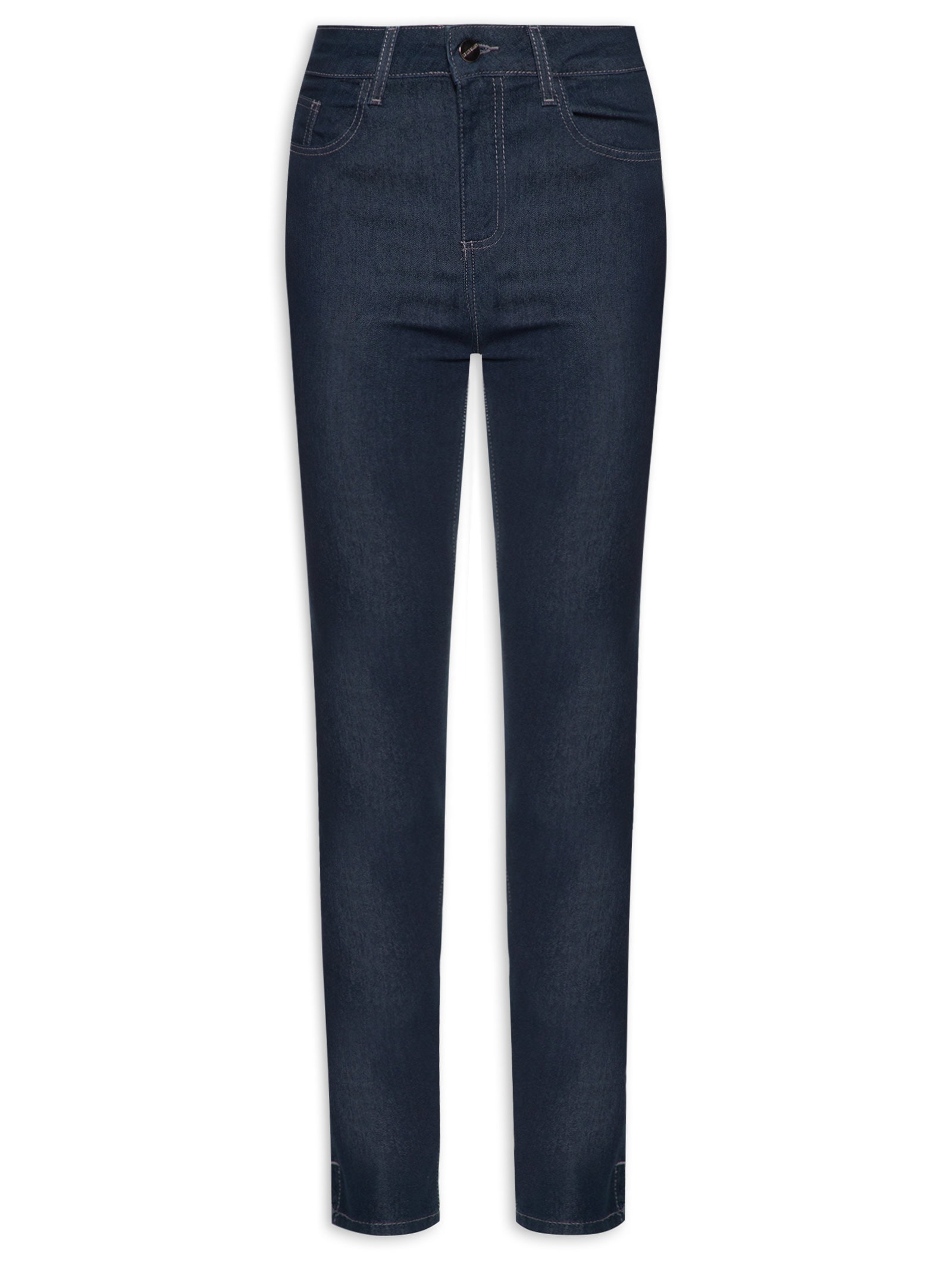 Calça Feminina Paula Tradicional Escura Azul Le Lis