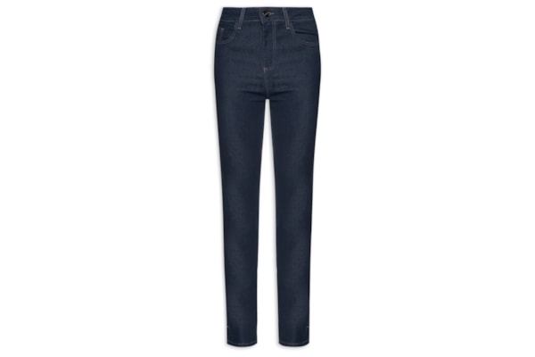 Calça Feminina Paula Tradicional Escura - Azul