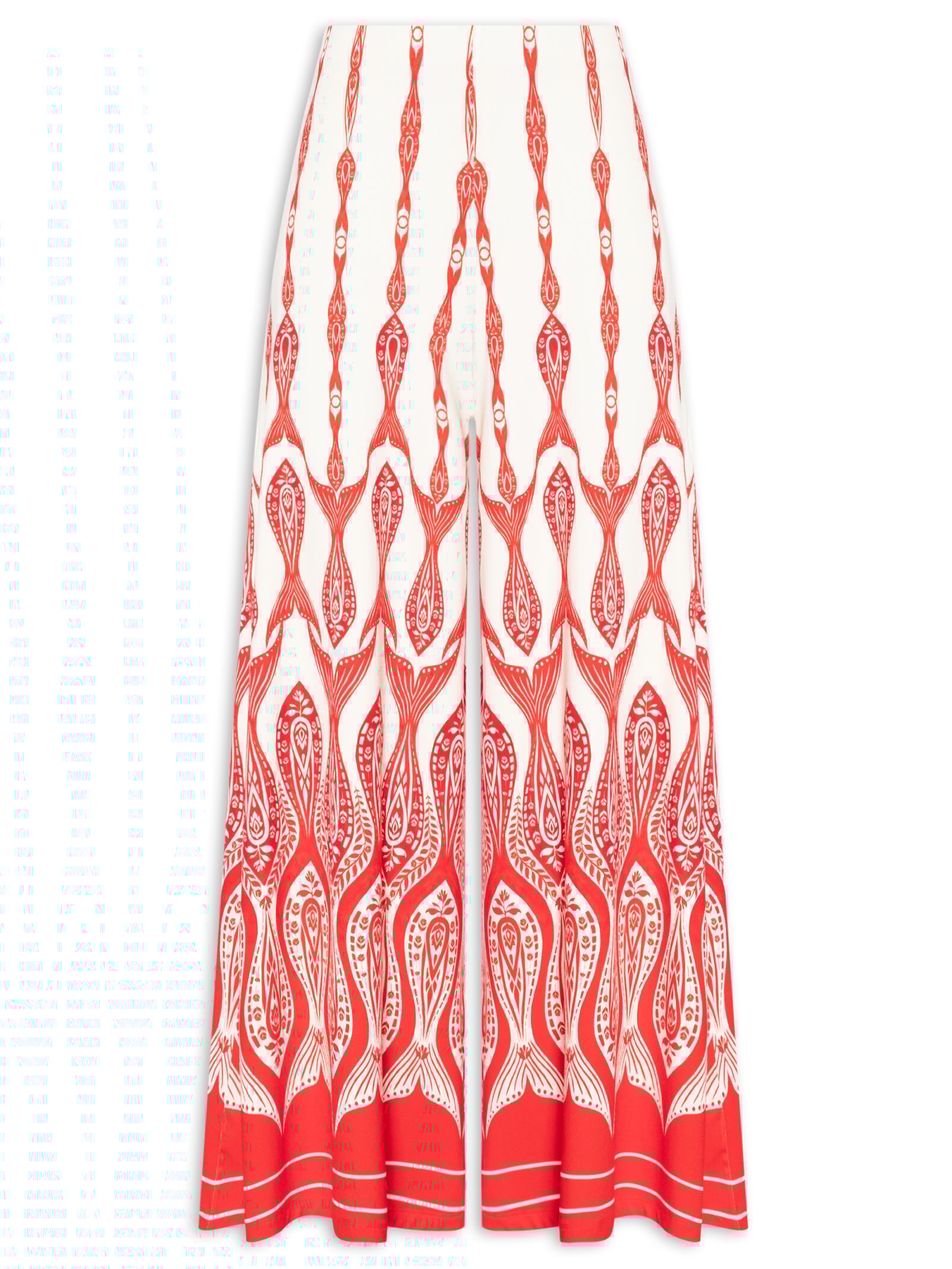 Calça Feminina Peixe Correnteza Vermelho Farm