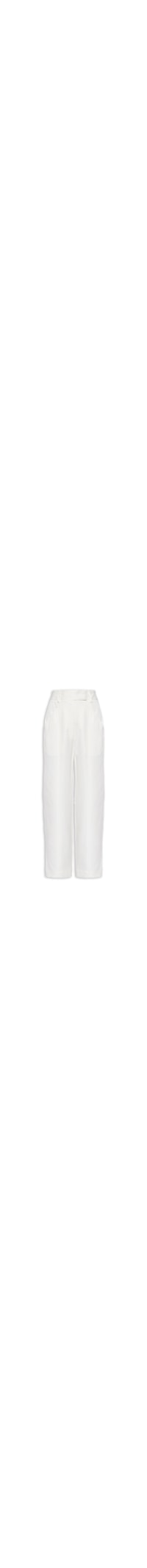 Calça Feminina Perna Reta - Off White