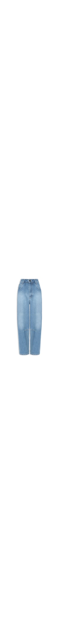 Calça Feminina Pesponto Jeans - Azul