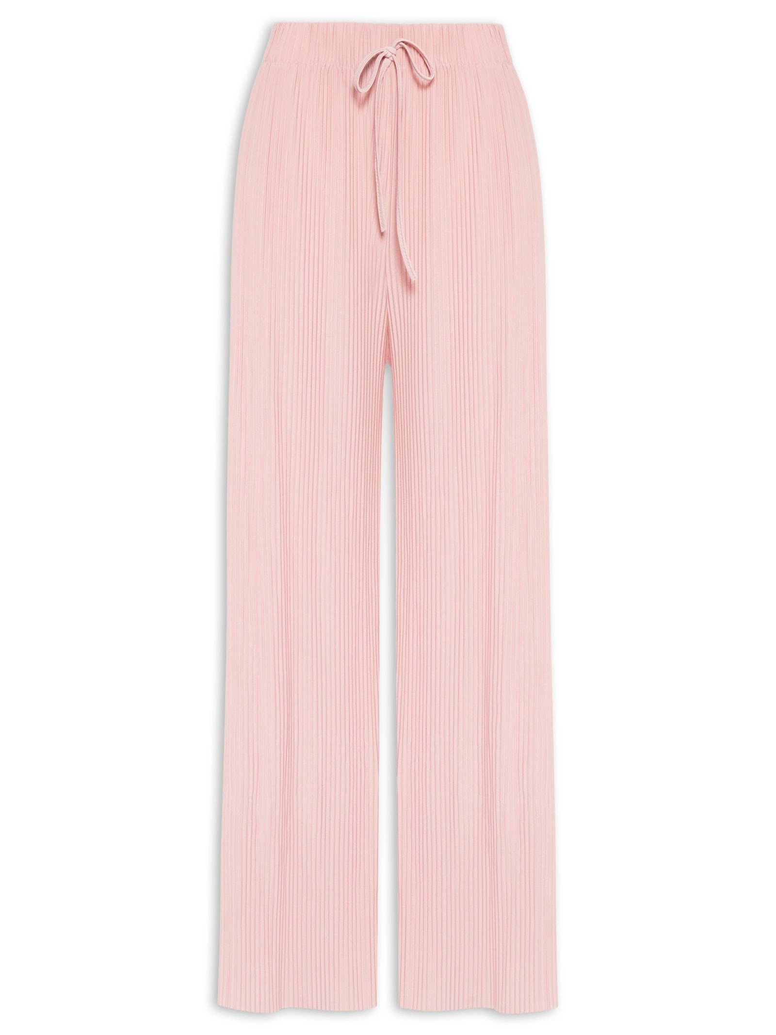 Calça Feminina Plissada Rosa Market 33