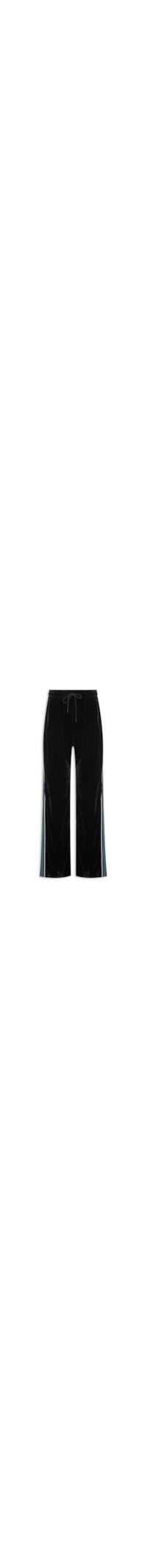 Calça Feminina Plush com Listras Laterais - Preto