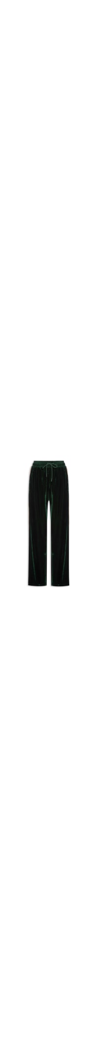 Calça Feminina Plush com Listras Laterais - Verde