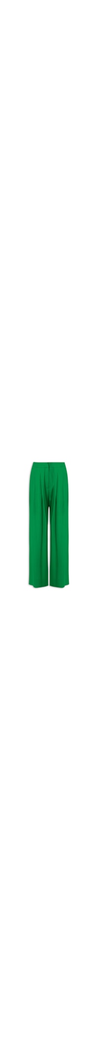 Calça Feminina Pregas Bolso Alfaiataria - Verde