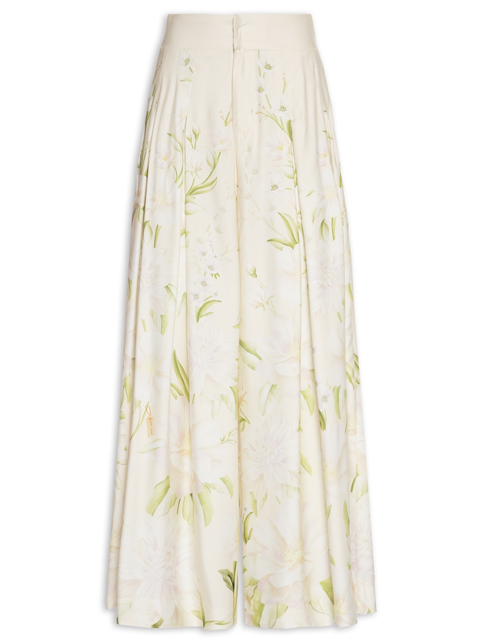 Calça Feminina Pregas Gabrielle Off White Farm