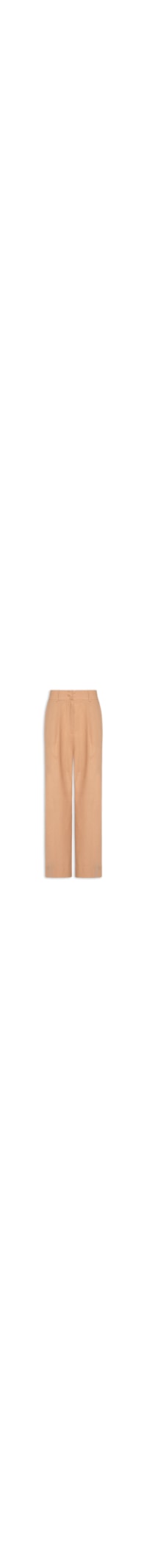 Calça Feminina Pregas - Marrom