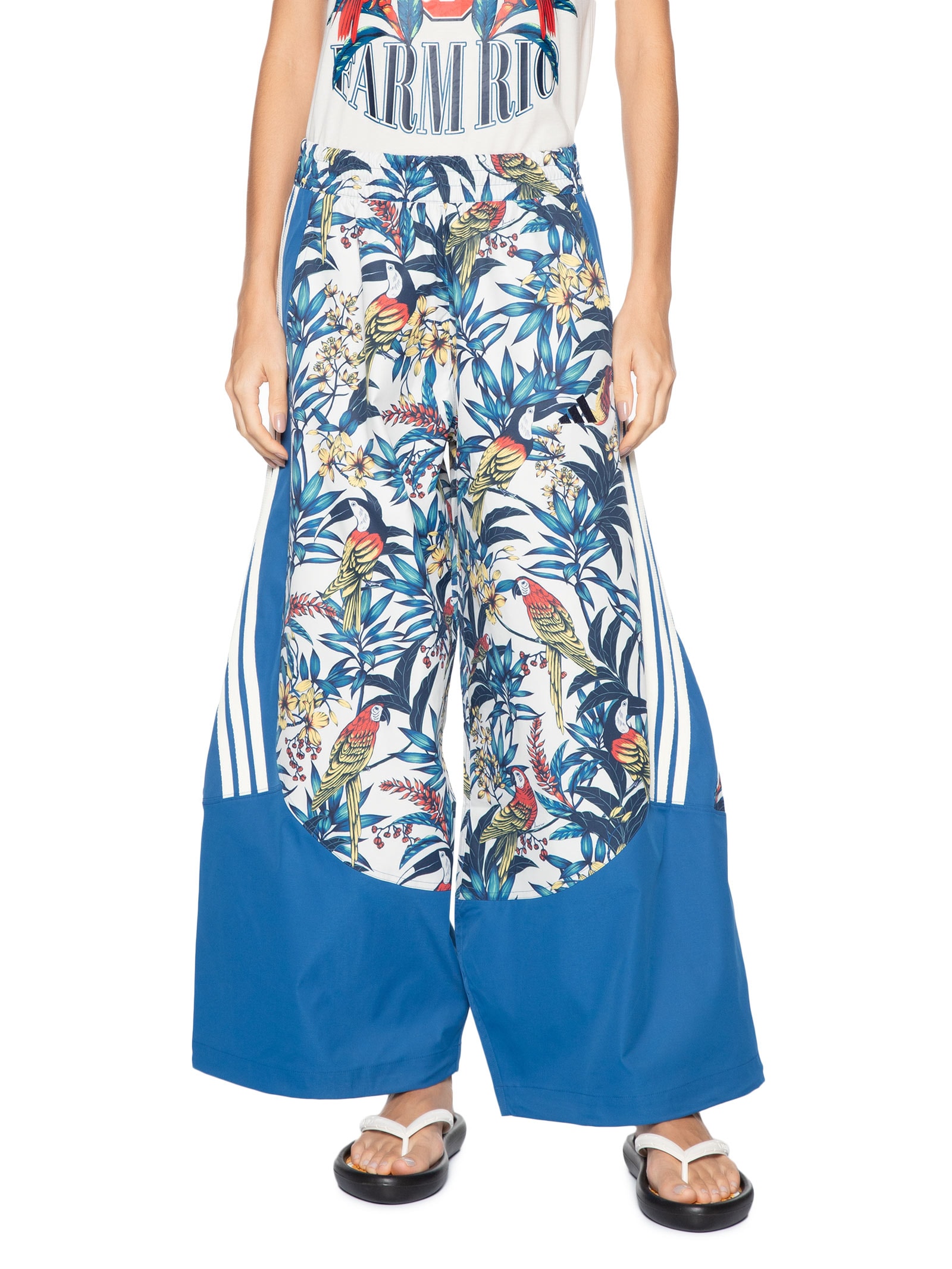 Calça Feminina Prms Azul Adidas + Farm