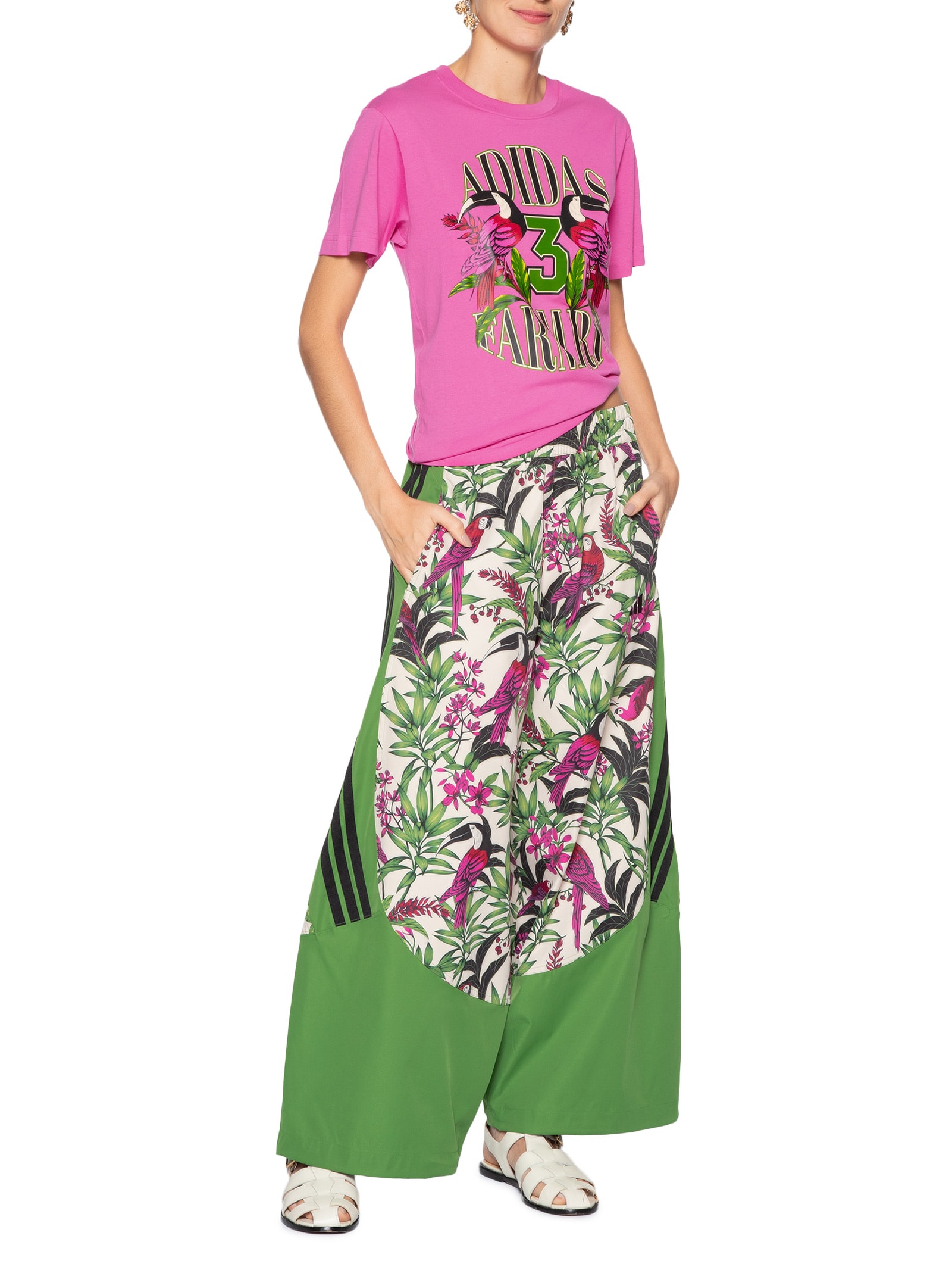 Calça Feminina Prms Verde Adidas + Farm