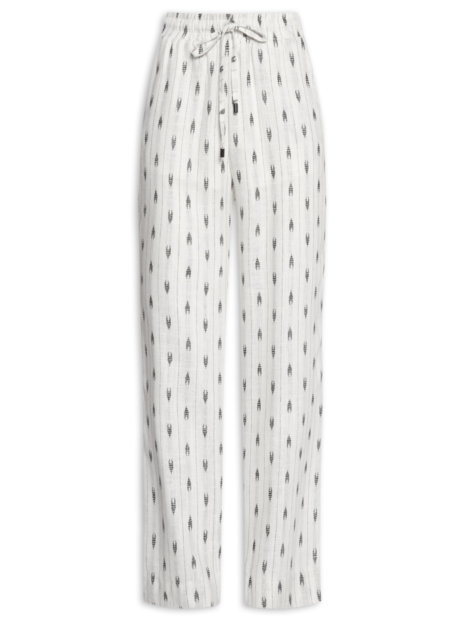 Calça Feminina Quadrado Da Vinci Branco New Match
