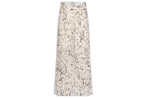 Calça Feminina Recorte Galhos - Branco