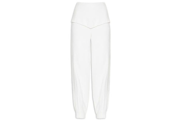 Calça Feminina Recorte - Off White