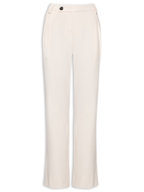 Calça Feminina Recortes – Bege