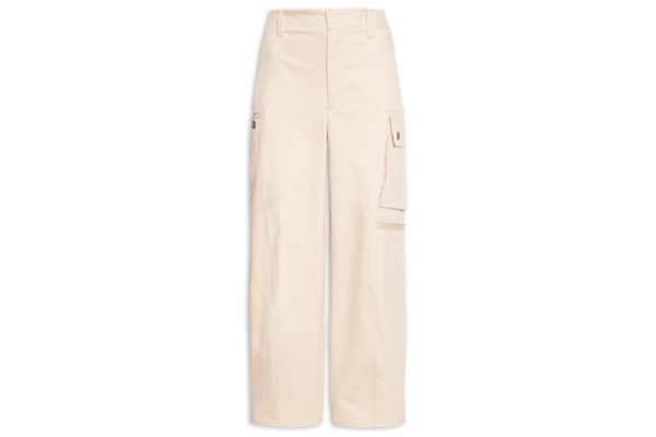 Calça Feminina Recortes - Bege