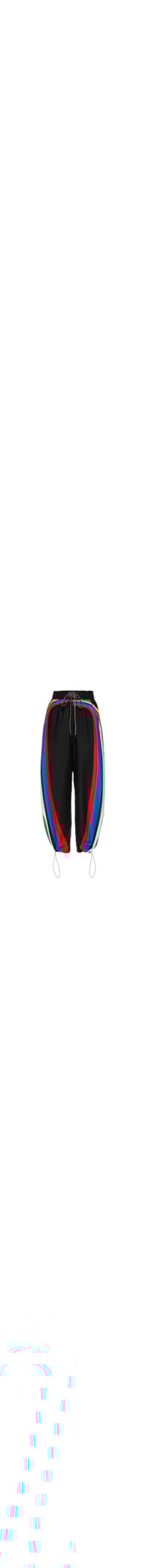 Calça Feminina Recortes Listras Tucanada - Preto