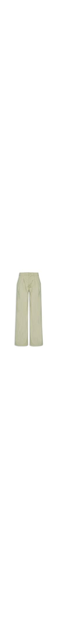 Calça Feminina Relaxed Pleated Pant - Verde
