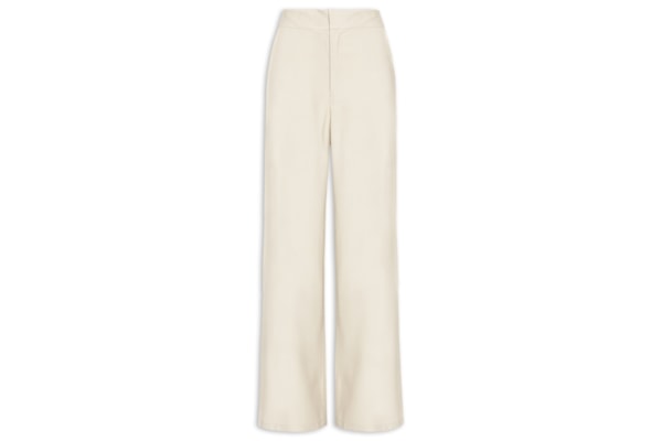 Calça Feminina Reta Básica - Bege