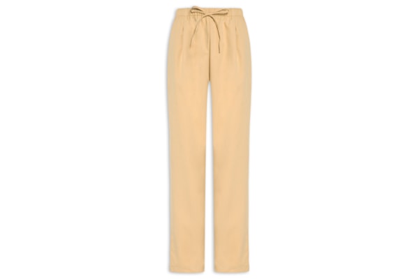 Calça Feminina Reta Básica - Bege