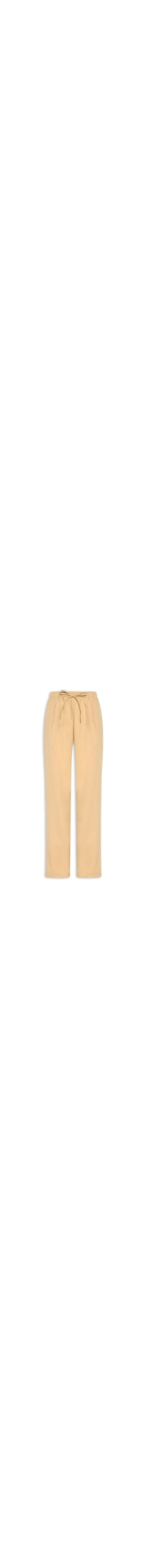 Calça Feminina Reta Básica - Bege