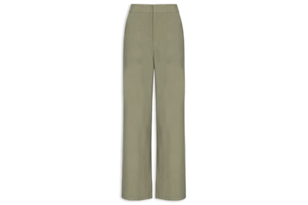 Calça Feminina Reta Básica - Marrom