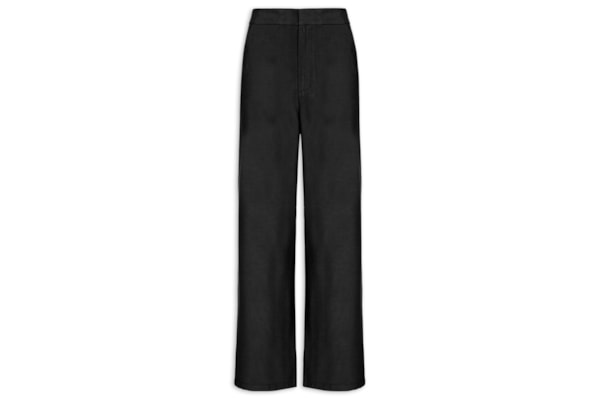 Calça Feminina Reta Básica - Preto