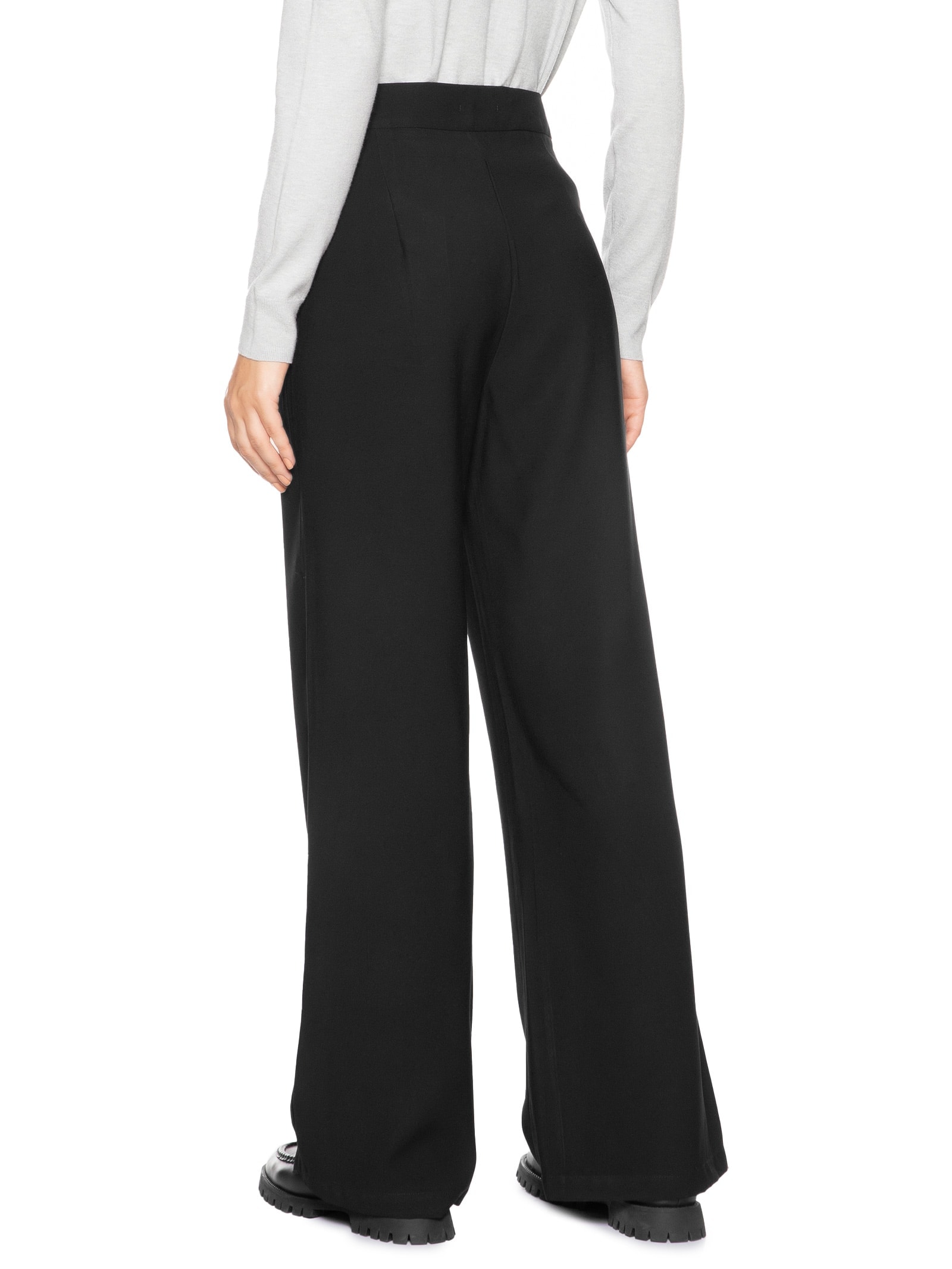 Calça Feminina Reta Básica Preto Basiq